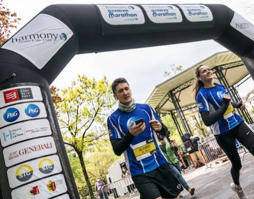 A successfully adapted edition of the Harmony Geneva Marathon for Unicef